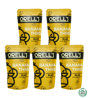 ORELL’S バナナチップス30g 3種5袋セット(プレーン×5)