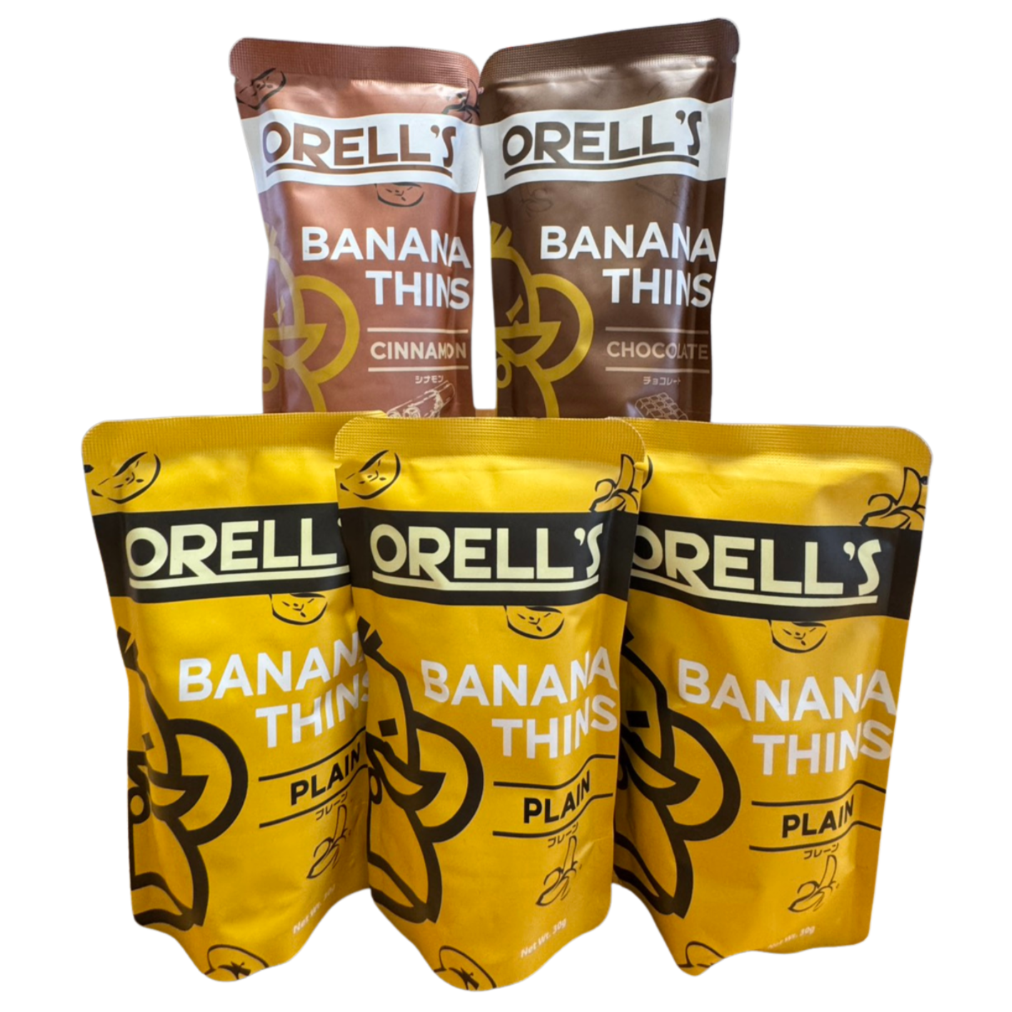 バナナチップス3シスコーンマイルドチョコ1フロスト2,イタリアン