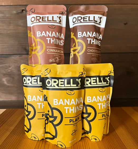 ORELL’S バナナチップス30g 3種5袋セット