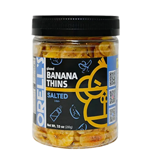 ORELL’S バナナチップス ソルト 200g