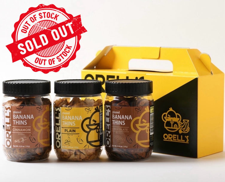 【ORELL’S100gギフトボックス完売のお知らせ】